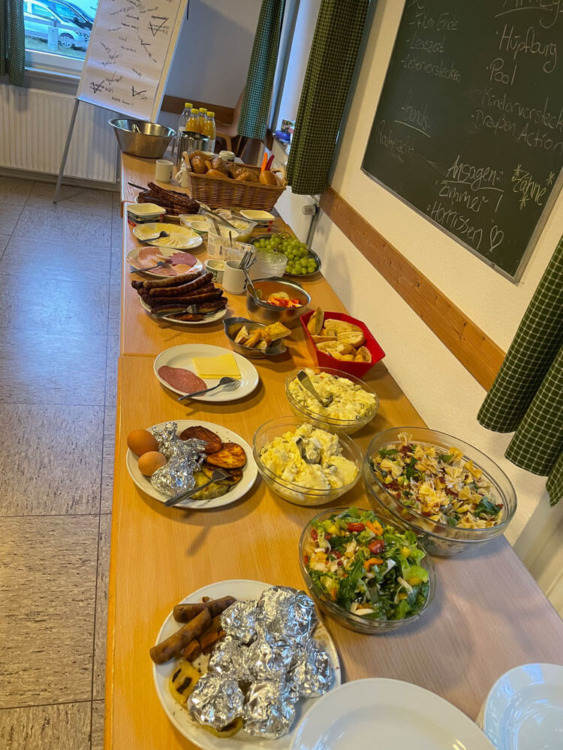 EJE-Freizeiten - Sommerfreizeit Buffet